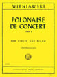 POLONAISE DE CONCERTO OP 4 VLN/PNO cover